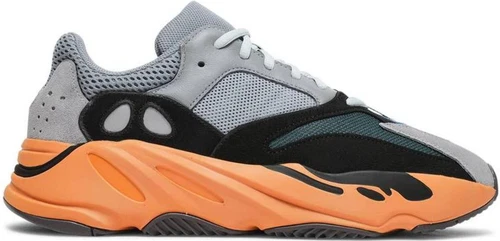 Taglia 12 Adidas Yeezy Boost 700 arancione lavaggio