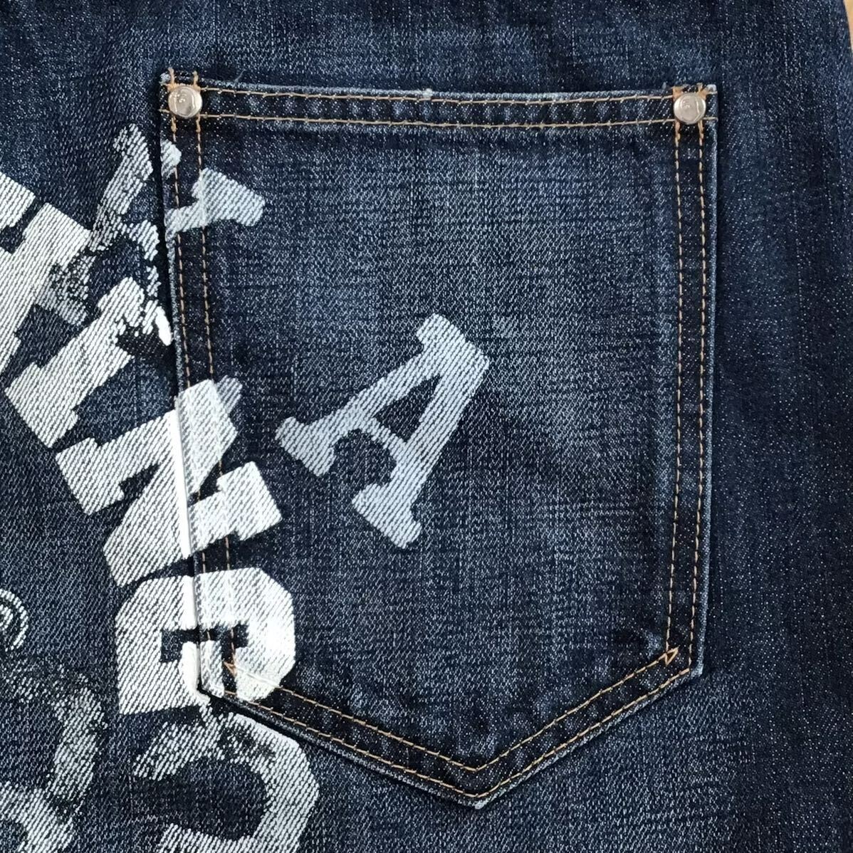 BAPE ASNKA LOGO Denim Pants a bathing ape NIGO Size L | eBay