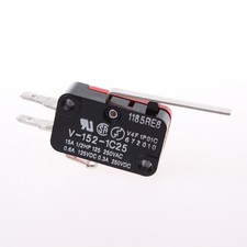 5 Pcs Micro Limit Switch Long Hinge Lever Arm SPDT Snap Action CNC LOT