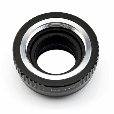 Speed Booster Focal Reducer Adapter For M42 Lens to Micro M43