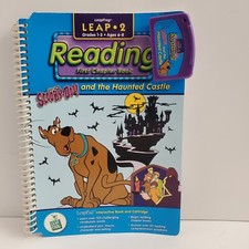 Leap Frog Leap 2 Reading SCOOBY DOO and the HAUNTED CASTLE Cartridge and Book