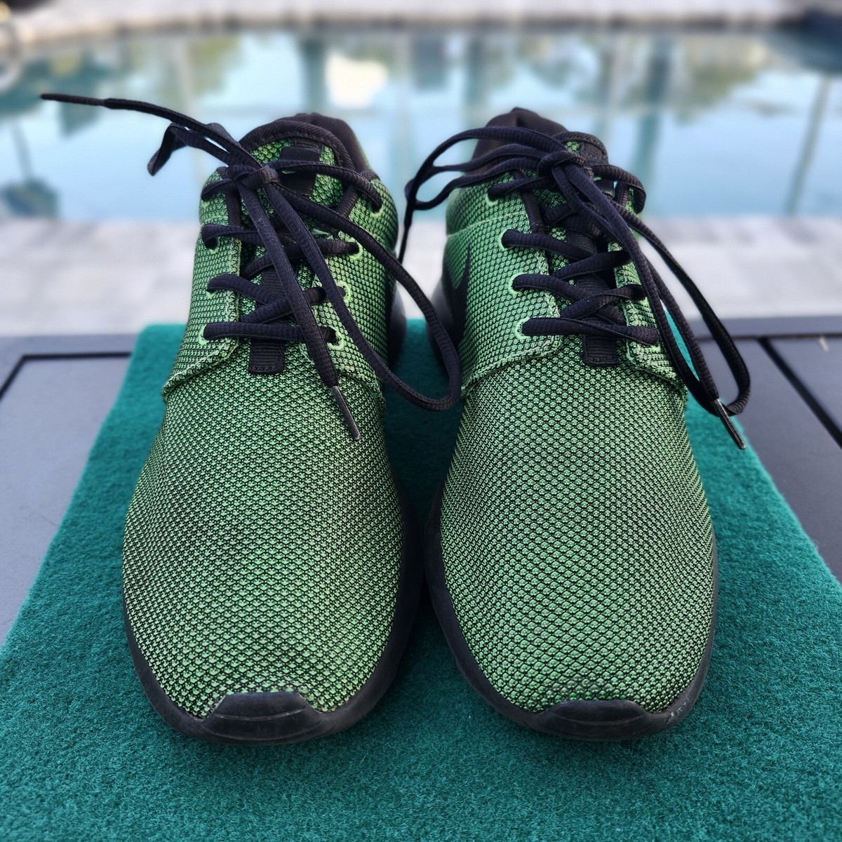 Size Nike Roshe Run Poison Green Black Air Max Neon RosheRun