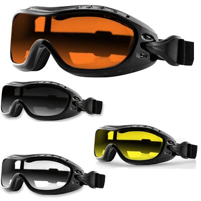 Bobster Night Hawk Over the Glasses Goggles | eBay