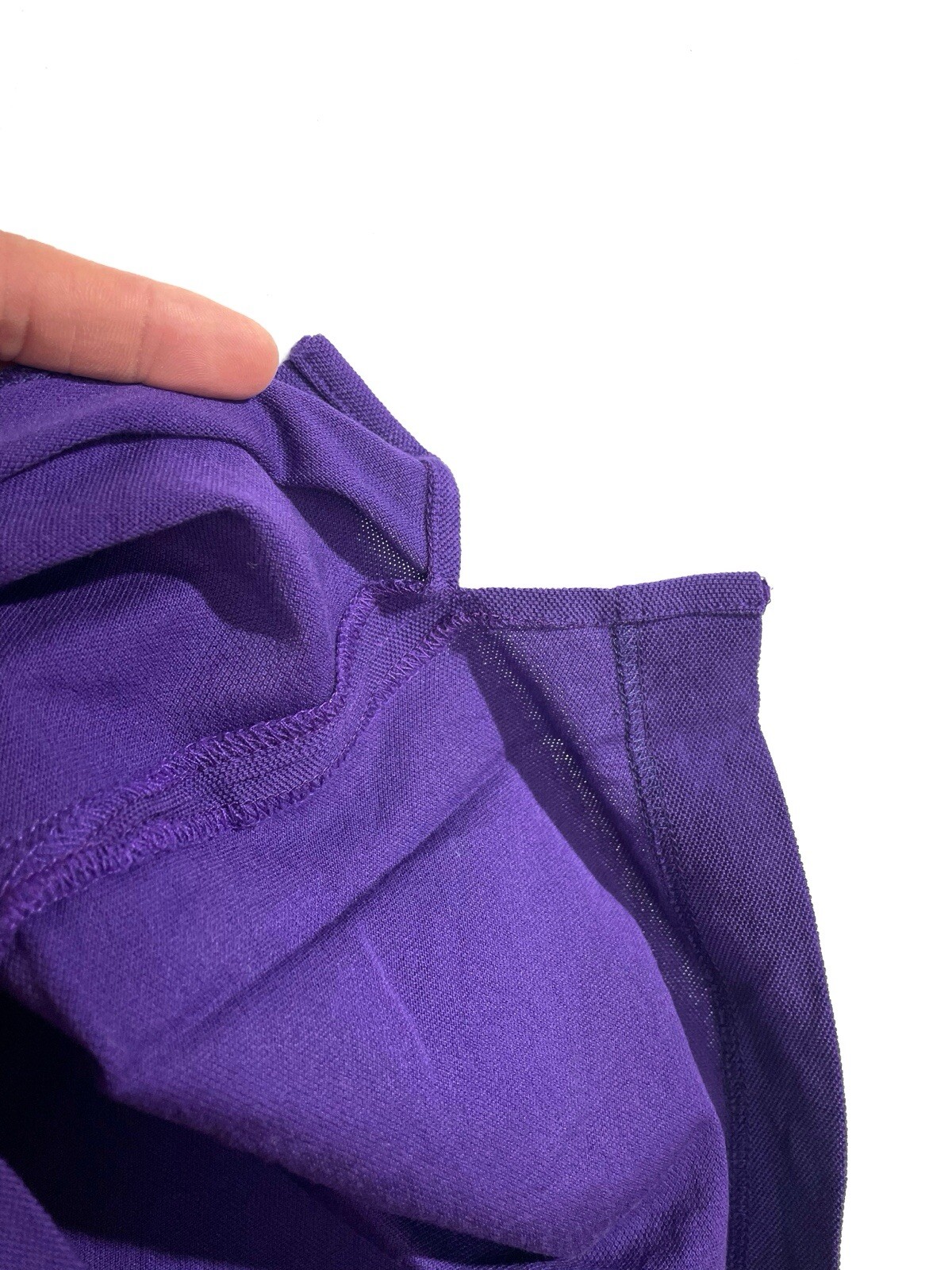 Hermes Men Authentic Basic Purple Color Luxury St… - image 7