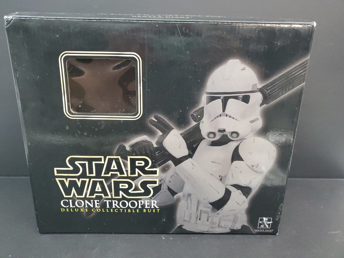 Star Wars Blue Clone Trooper Deluxe Collectible Bust 10204