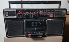 1989 General Electric Boombox GE Model 3-5452B Cassette / AM /FM RADIO