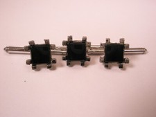 3/8" Black Square Vintage Formal Wedding Groom Prom Tuxedo Shirt Stud set b323