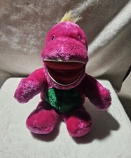 Vintage Dinosaur Plush. Pink, By Well Made
