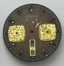 Zifferblatt Seiko Bullhead Automatisch 6138-0060T 30.5mm Zifferblatt Original