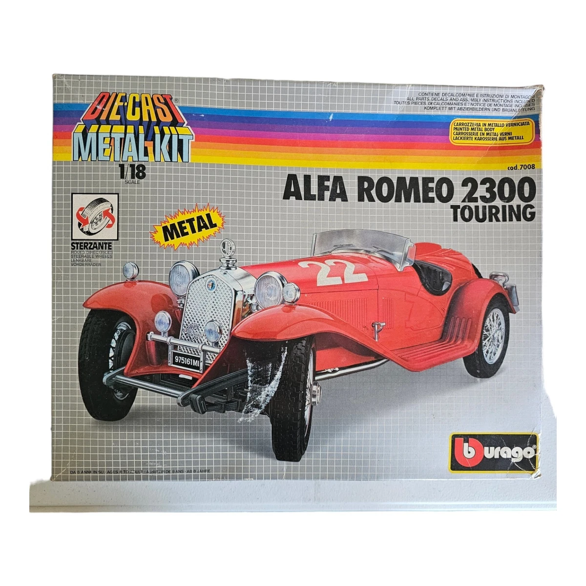 Bburago Alfa Romeo Diecast & Toy 1:18 for sale | eBay