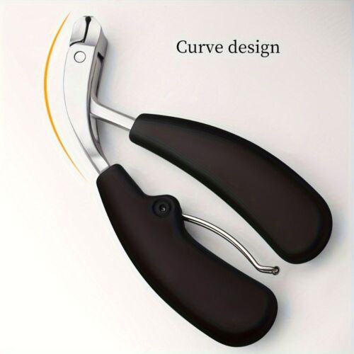 Cortaúñas Profesional G31 Acero Inoxidable Diseño Ergonómico Curvo, Grande O - Imagen 7 de 7