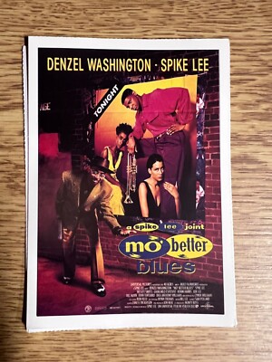 Mo` Better Blues | 1989 | Cinema Filmplakatkarte