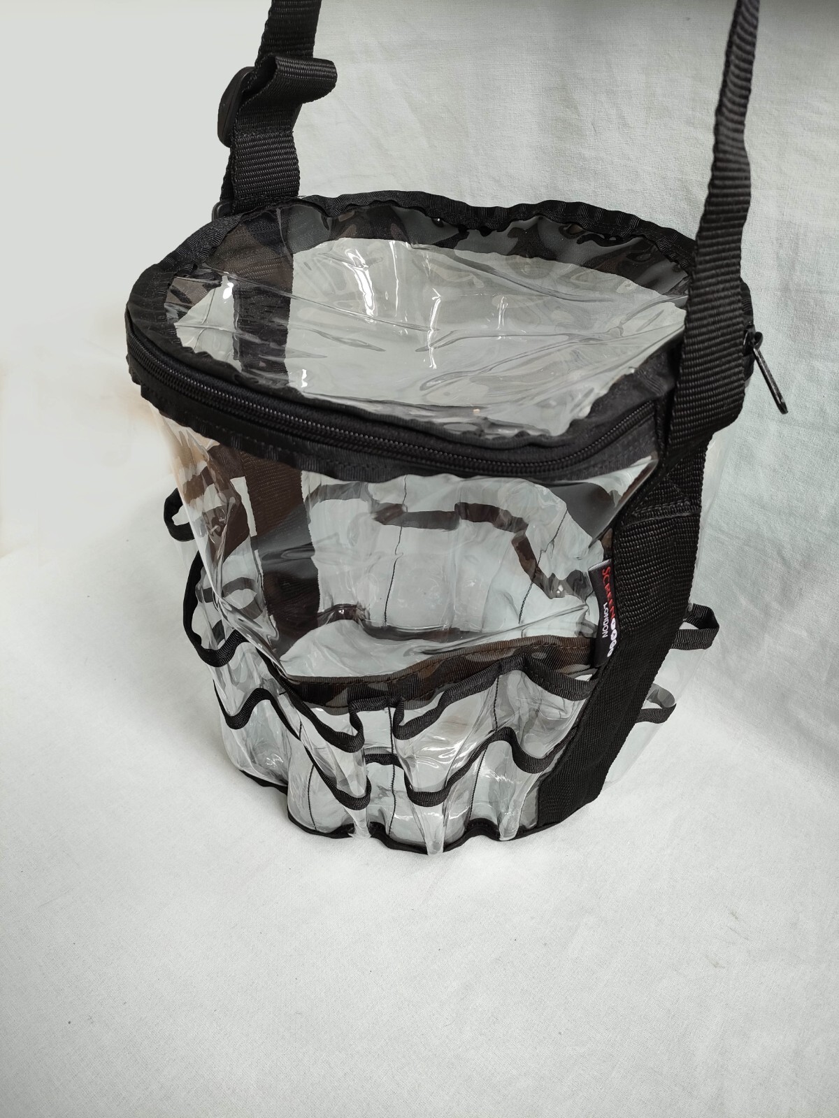 Set bag transparent pour maquillage anti fuite Pochette etanche pour eviter les taches de cosmetique