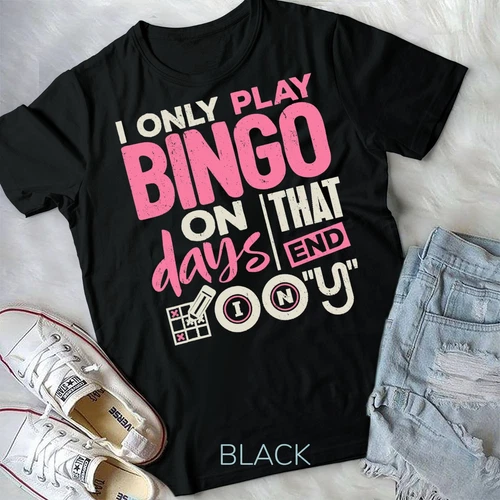 Bingo Player Lover Tshirt Funny Bingo Shirts Men Women T-Shirt Unisex T-shirt - Picture 1 of 2