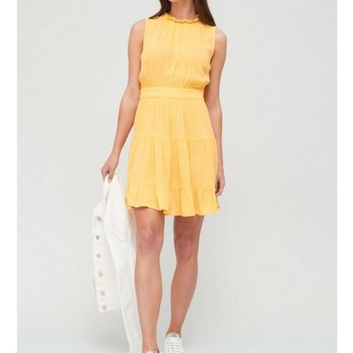 michelle keegan yellow dress very