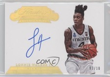 2018-19 Panini Flawless Collegiate Gold 2/10 Lonnie Walker IV #BSS-LW Auto 01rd