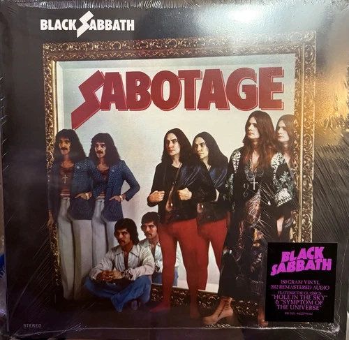 Black Sabbath - Sabotage Vinyl Record Sealed, New In The Shrink W/Hype Sticker💥