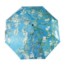 Creative Oil Painting Automatic Folding Umbrella - Anti UV Sunblock, Rain/Sun...