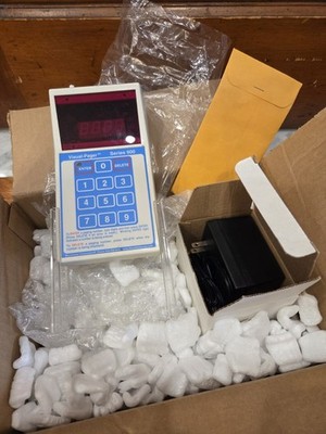 NEW! Microframe Corp. Visual Pager Series 800 Model 804-1 with power adapter