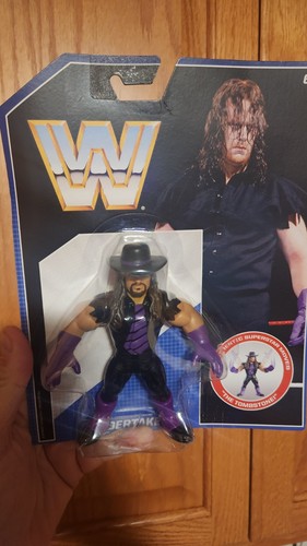 WWE WRESTLING MATTEL RETRO ACTION FIGURE UNDERTAKE...