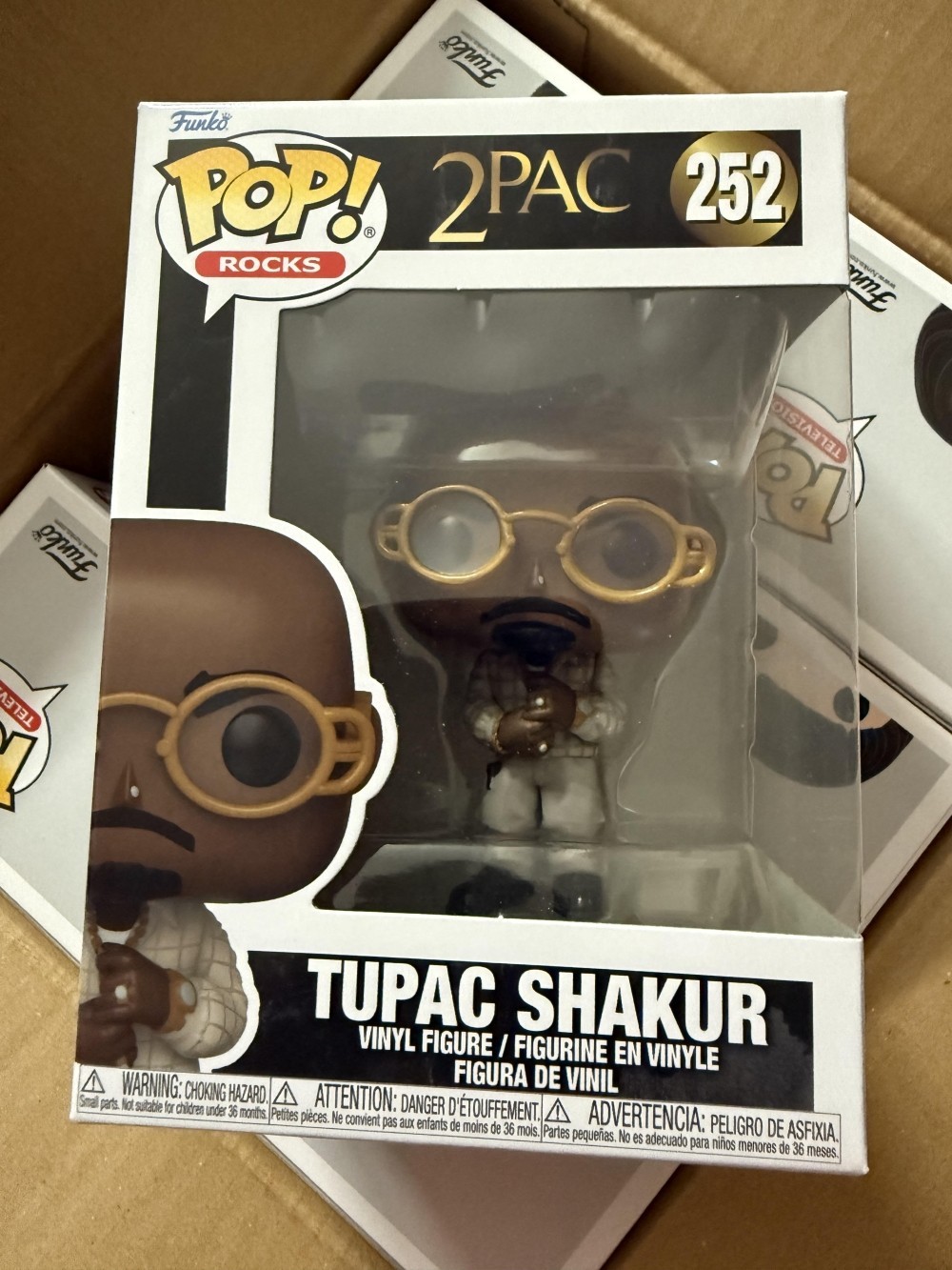 Funko Pop! Tupac Shakur 2Pac Loyal to the Game Rap Mint Rocks Pop 252 Protector