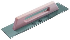 Rubi Tools Steel Notched Trowel 19 In. (48 Cm.) 13/32 In. X 13/32 In. (10 X 10