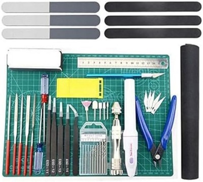 Professional 33 PCS Model Tools Kit Modeler Basic Tools Craft Set Hobby Building