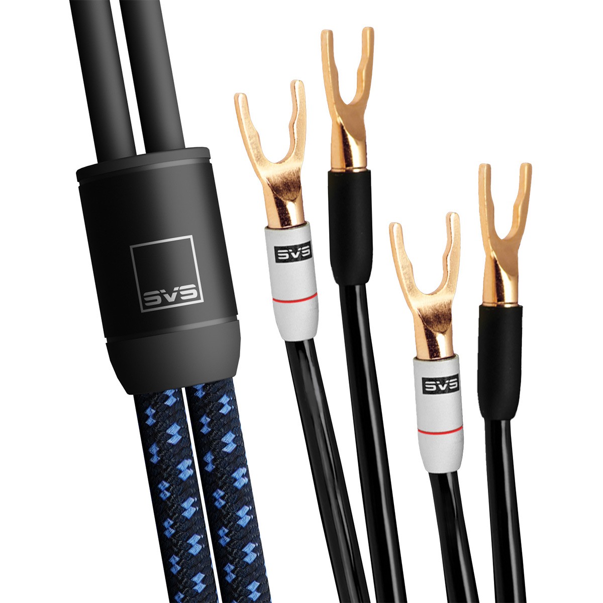 Двухпроводной акустический кабель SVS SoundPath Ultra с разъемами Spade длиной 20 футов 20290₽