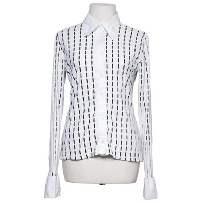 Studio Studio, Bluse, Größe: XS, Weiß/Schwarz, Elasthan/Polyester, Damen #utV