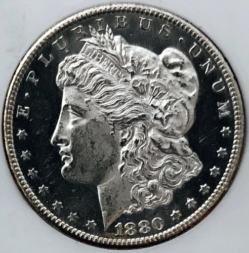 1880 S MORGAN DOLLAR! MS+++! PL/DMPL! GLASSY MIRRORS! BEAUTY! INSANE! NR #S1109