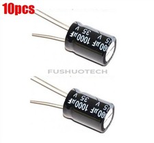 10pcs Electrolytic Capacitor 13X21MM 1000Uf 35V New Ic ea
