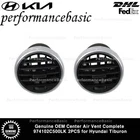 Genuine OEM Center Air Vent Complete 974102C500LK 2PCS for Hyundai Tiburon