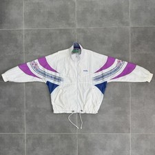 Vintage Diadora 90s Nylon Track Jacket Windbreaker Size XL