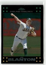 Joe Blanton 2007 Topps Chrome Oakland Athletics #51