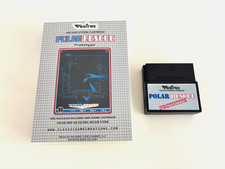 Thumbnail of ebay&reg; auction 188244790583 | Vectrex Game POLAR RESCUE prototyp , rare , by Classic Game Creations, VHS-Case