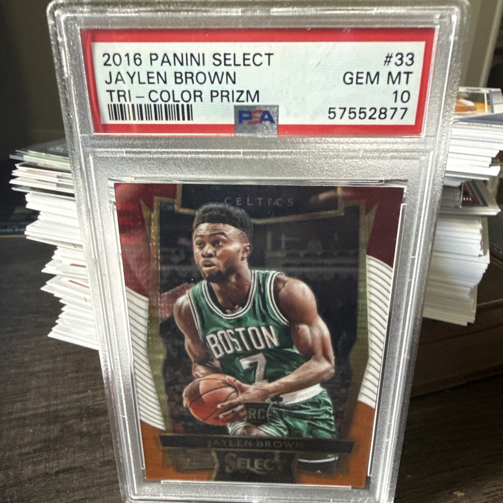 2016-17 Panini Select - Concourse Jaylen Brown #33 Tri-Color Prizm (RC)