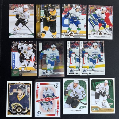 Loui Eriksson 12 Card NHL Ice Hockey Trading Card Lot Canucks Stars 2 Diamonds