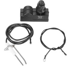 Fire Pit Ignitor Push Button Ignition Kit with 2 Outlets Ground Wire