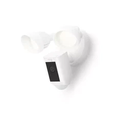 Floodlight Cam plus Wired - Outdoor Smart Security Camera with 2-LED Lights, 2-W