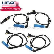 4x ABS Wheel Speed Sensor Front Rear Left&Right For BMW 325CI 325I 330CI 330I M3