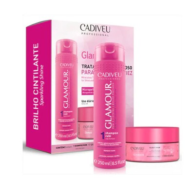 Cadiveu Professional Glamour Ruby Anti Frizz Treatment Kit