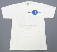 Rare Vintage Genesis We Can  t Dance 1992 Tour T Shirt 90s Rock Band White Size L