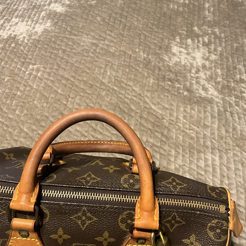 Monogramen LV Monogrammed Speedy Authentic 25 | eBay