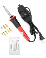 QWORK Creative Woodburning Tool with Variable Temperature Control, 9 Points...