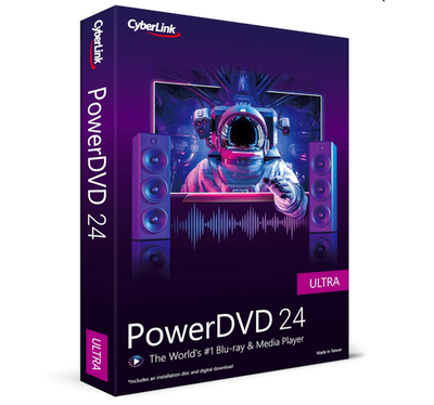 Updates to FULL version of PowerDVD 24 Ultra - Lifetime license