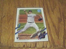 JORDAN HOLLOWAY  ROOKIE  2021 TOPPS  BASEBALL CARD  #US82
