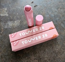 2 tubes Tower 28 SHAKE JuiceBalm Juice Balm Tinted Lip Balms 2.7g/.09 oz NIB's