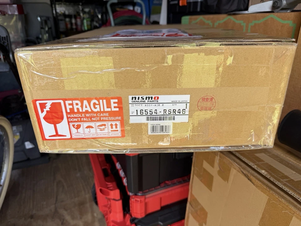 Conducto purificador de aire Nismo R-Tune (16554-RSR46) para BNR34 Skyline GT-R R34 raro Foto 4 de 4