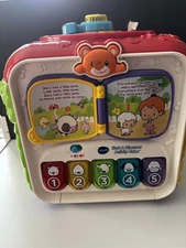 VTech Sort and Discover Activity Cube - Used and Cubes Missing