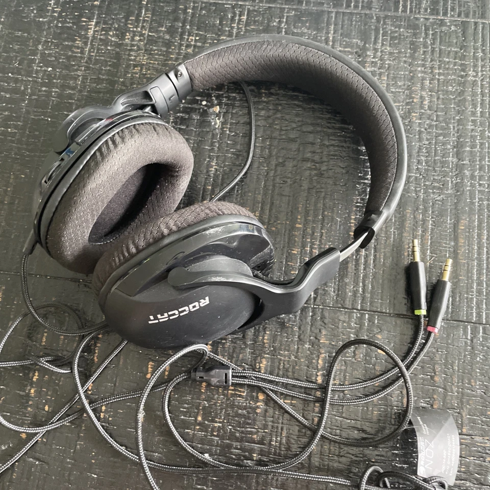 NEW ROCCAT NOZ ROC-14-520-AS Stereo Gaming Headset - Black - Image 4 of 4